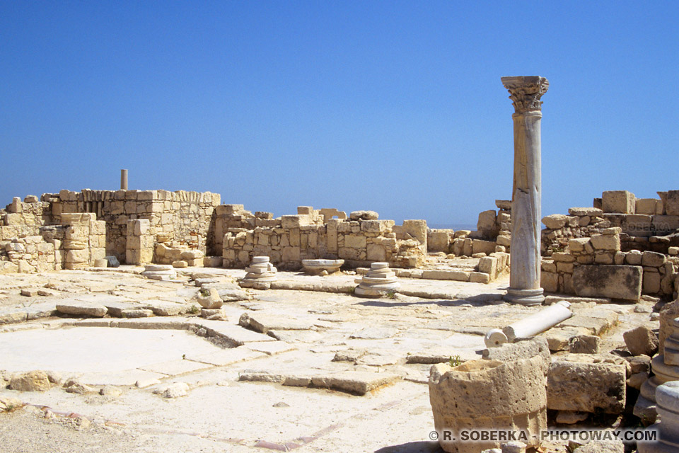 image de la Visite de sites archéologiques àKourion reportage à Chypre