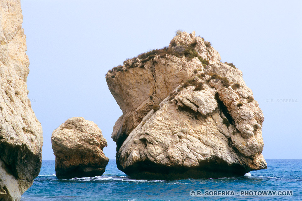 images Rocher d'Aphrodite photo de la déesse de l'amour née à Chypre