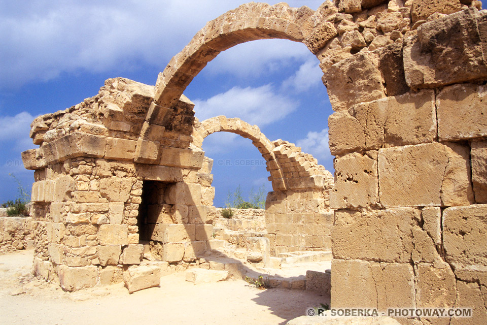 Images de Paphos image de site archéologique de Paphos Chypre