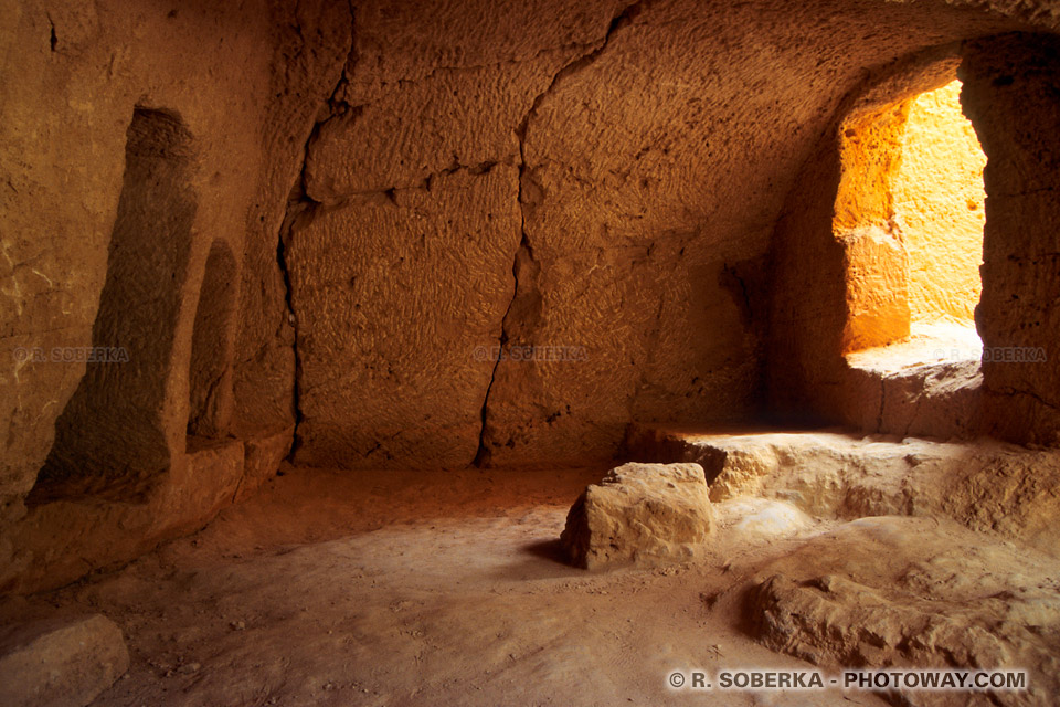 images Photos des catacombes photo du site archéologique de Paphos Chypre