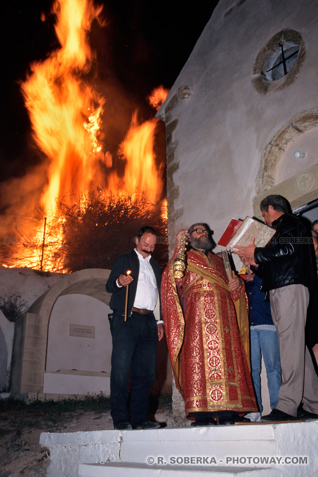 Photos du Pâques Orthodoxe - Photo de la procession du Pâques 