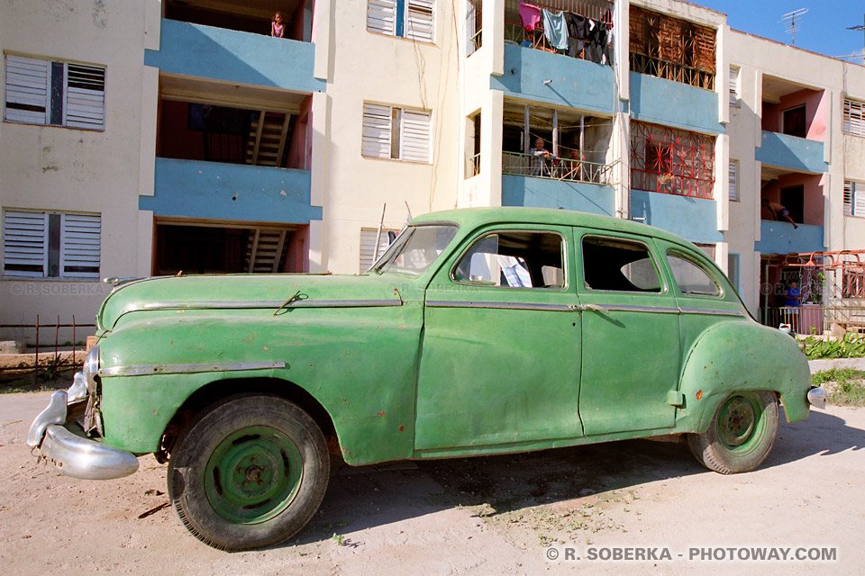 image Photos de vieilles voitures américaines photo des années 50 à Cuba