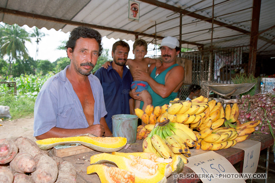 Fruits et legumes de Cuba
