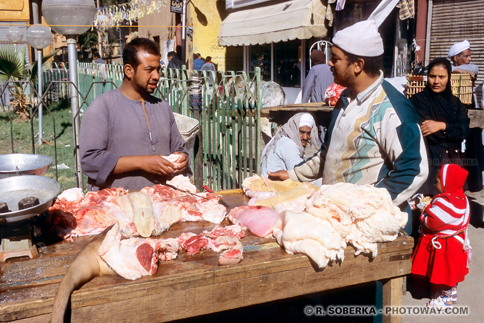 Photos de marché à Louxor photo reportage Egypte en images