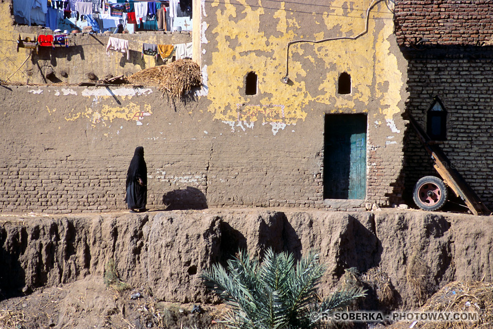 Images et Photos de villages Egyptiens photo d'un village en Egypte