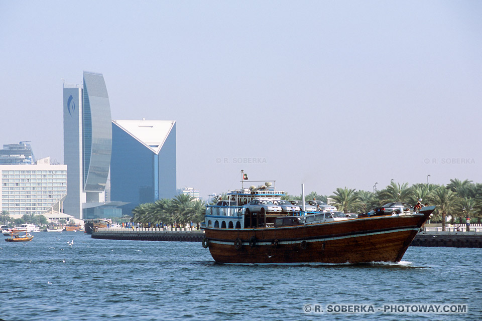 Images Photos de Dubaï Creek photo Dhow à Dubaï Emirats Arabes Unis