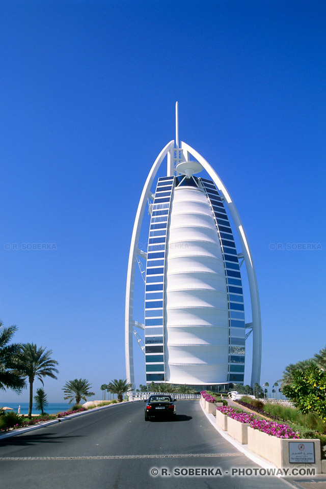 Image Photos du Burj Al Arab photo hotel de luxe Emirats Arabes Unis