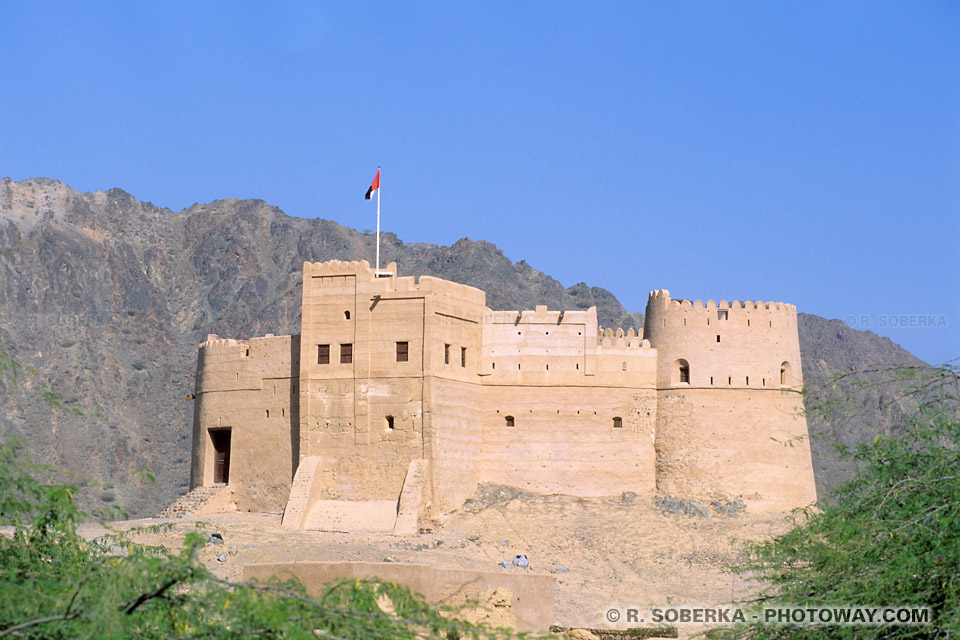 Image Photo de Fujairah photos de Fujairah fort Emirats Arabes Unis