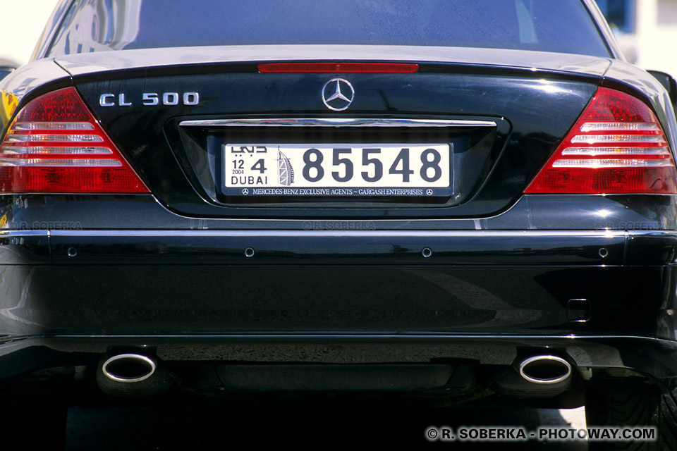 Image Photo d'un coupé Mercedes photos Mercedes CL 500 coupé à Dubaï