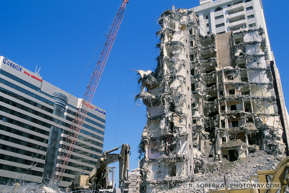 Image Photos de démolition d'immeubles photo destruction d'un immeuble