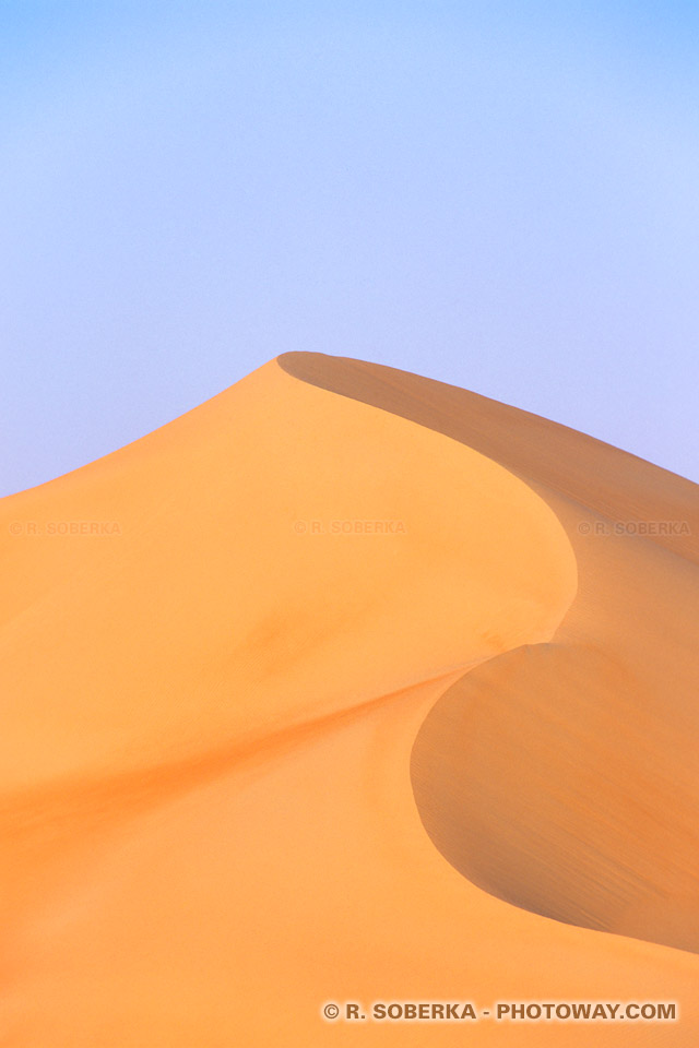 Phototèque de dunes banque d'images désert et dunes Emirats Arabes