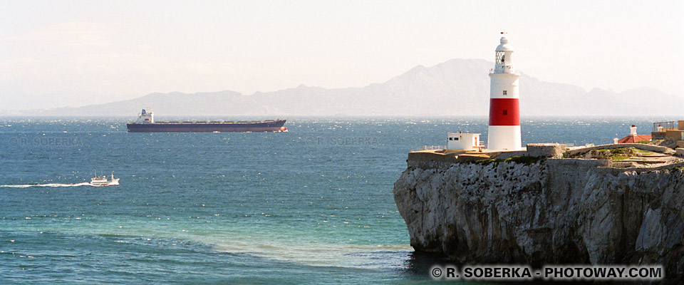 Détroit de Gibraltar phare