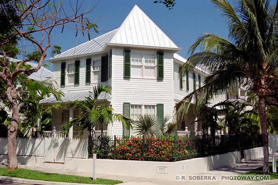 Photos des maisons de Key West images de la pointe sud de la Floride