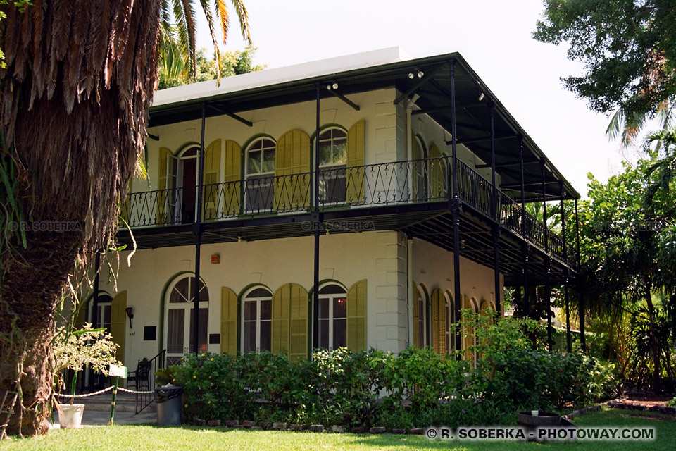 Maison d'Hemingway à Key West Floride