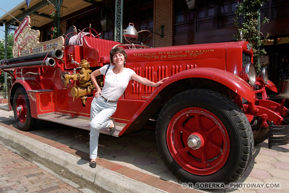 Photos de camions de pompiers américains à Orlando en Floride