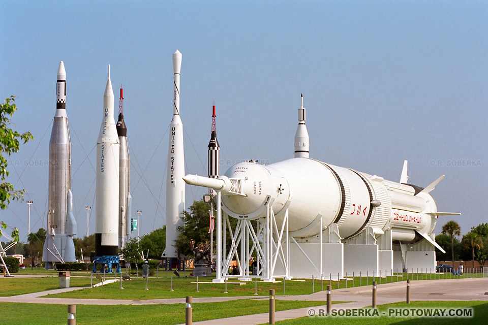 Photos de fussées : photo d'une fussée Saturne 5 V au Kennedy Space Center images de Cape Canaveral