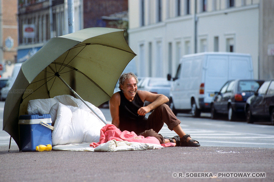 Anglais squatter - Braderie de Lille