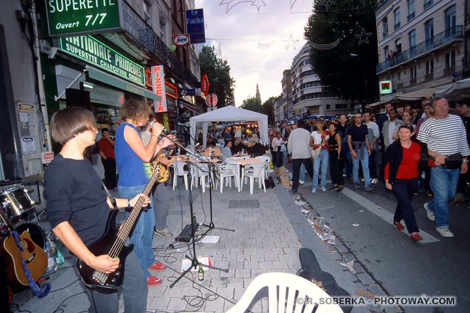 Groupe à la Braderie de Lille