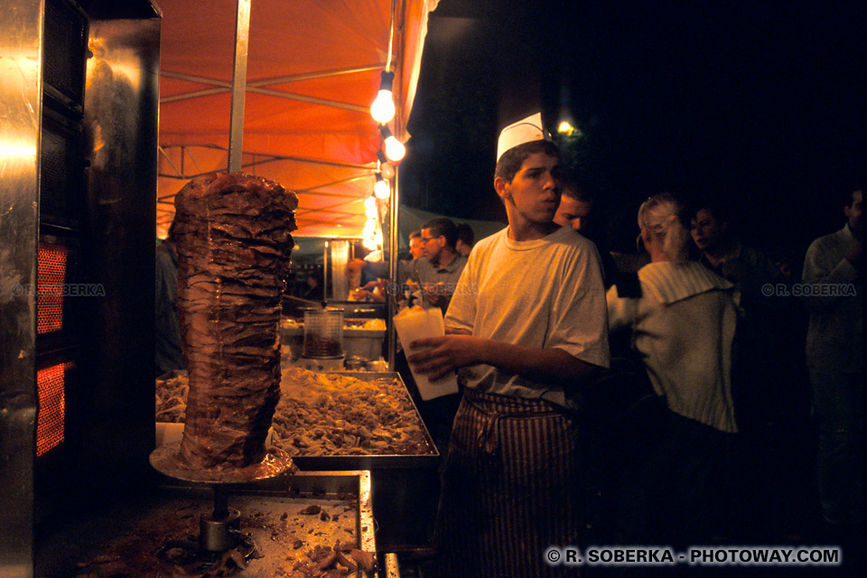 kebab à la Braderie de Lille