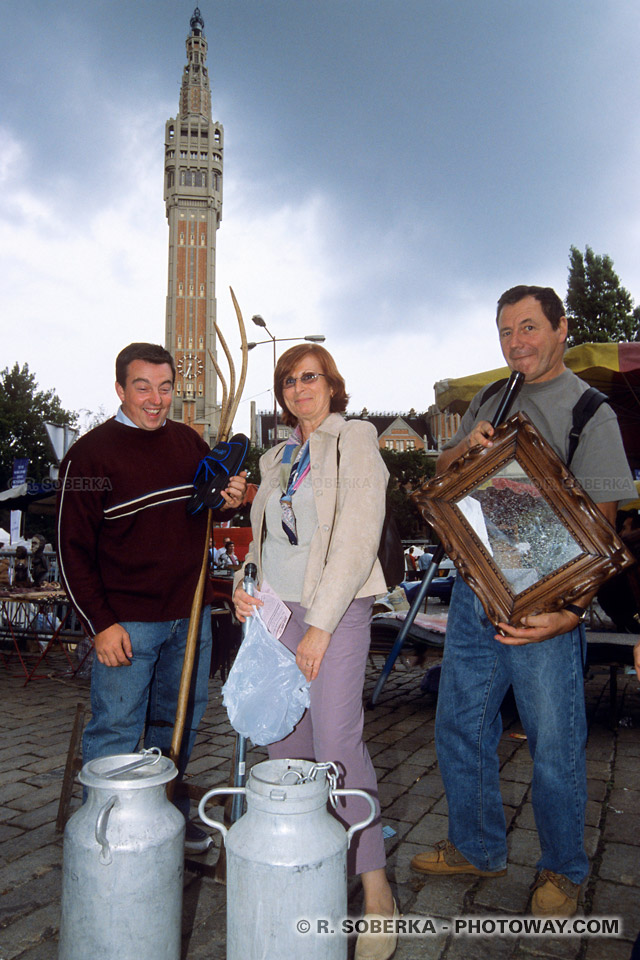 touristes à Lille