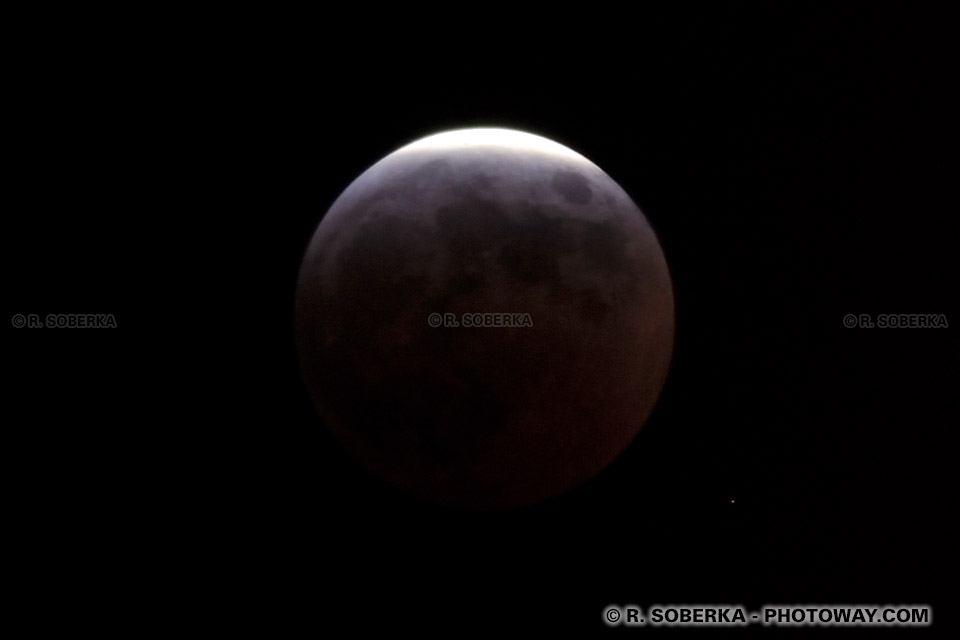 Photos de lune : photothèque de la lune lors de l'éclipse de mars 2007