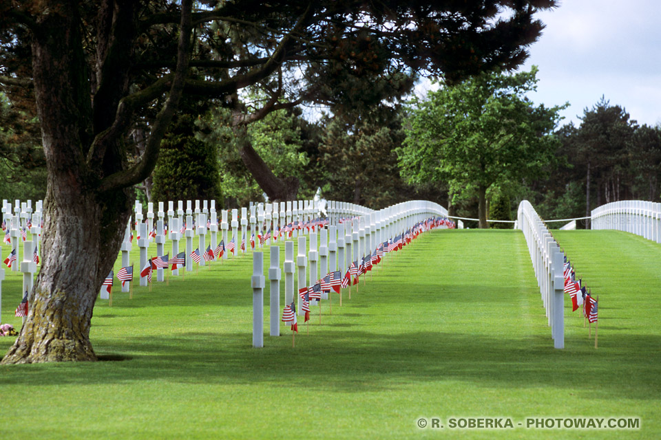 Images Photos de Colleville-sur-Mer photo cimetière seconde guerre mondiale