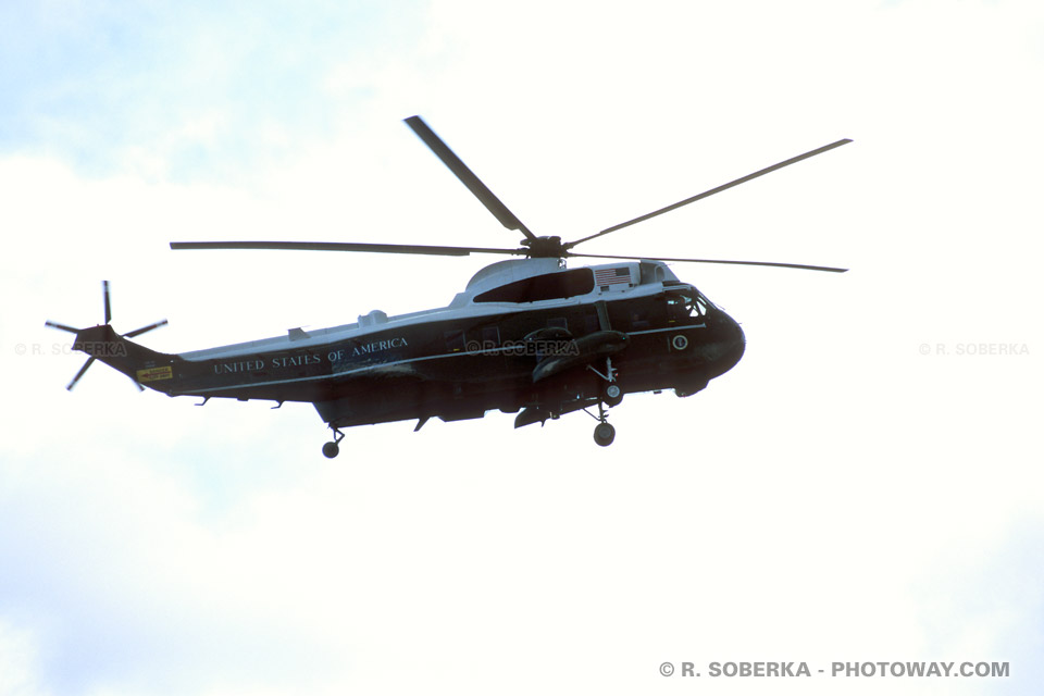 Images Photos d'hélicoptères photo de hélicoptère du président américain