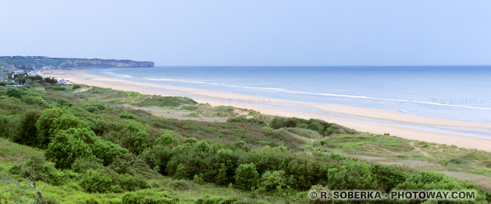 Images Photos Omaha Beach photos plage d'Omaha Beach photo en Normandie