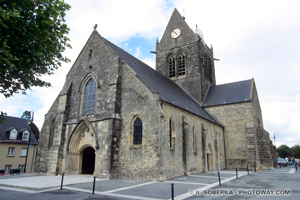 Images Photos de Sainte-Mère-Eglise photo du débarquement photos 1944