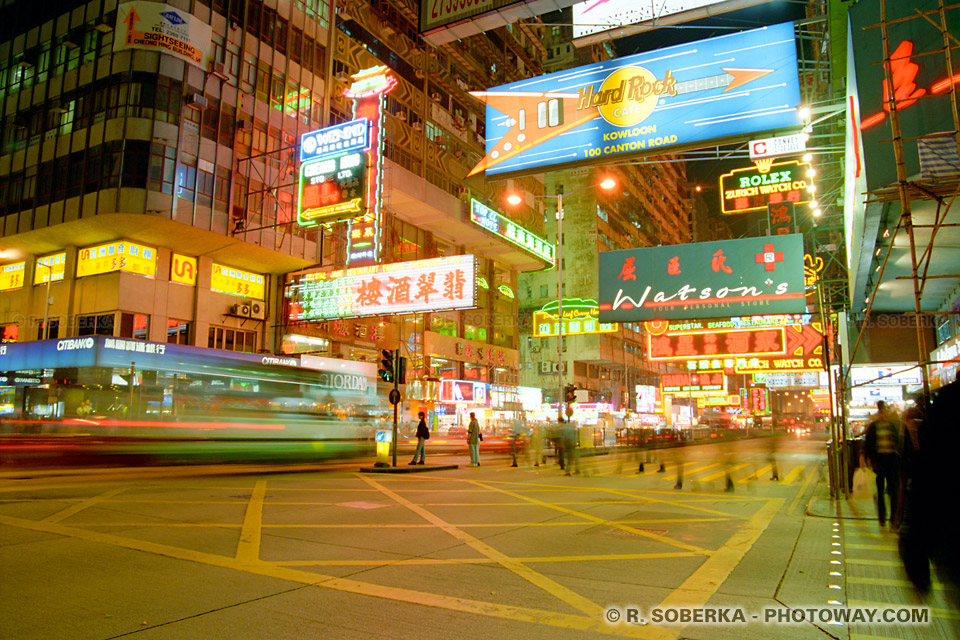 image photos de Nathan Road photo à Kowloon Hong Kong reportage photo