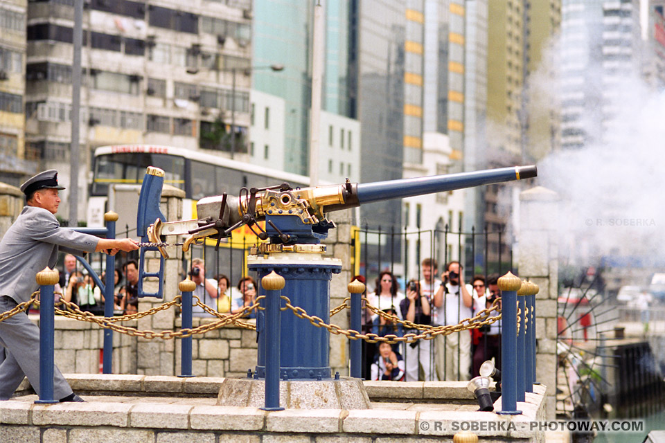 image de la Rétrocession de Hong-Kong à la Chine populaire le 1er juillet 1997