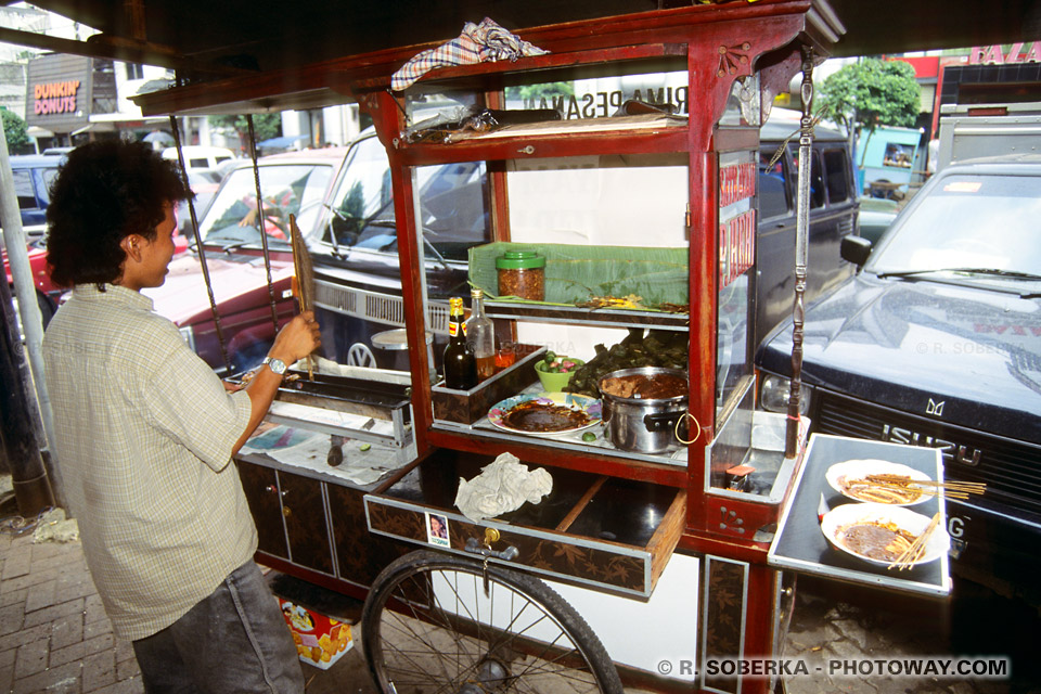 Photos des cuisines ambulantes : photo de la cuisine indonésienne