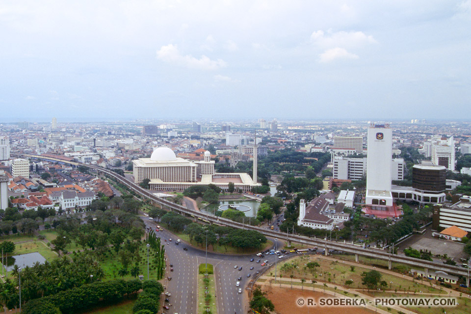 Photos de Jakarta photo voyage sur l'ile de Java en Indonésie