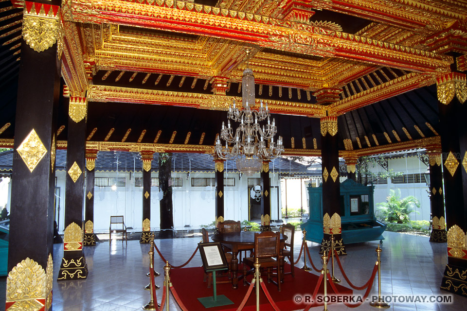 Photos de palais du Sultan, photo du palais du Kraton à Jogjakarta