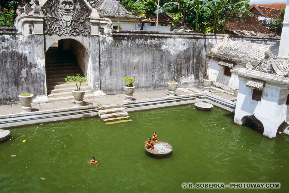 Photos de reservoirs d'eau, photo du reservoir Taman Sari à Jogja