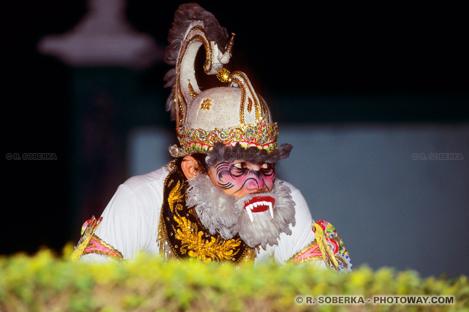 Photos de démons : Photo du démon du spéctacle hindou Ramayana