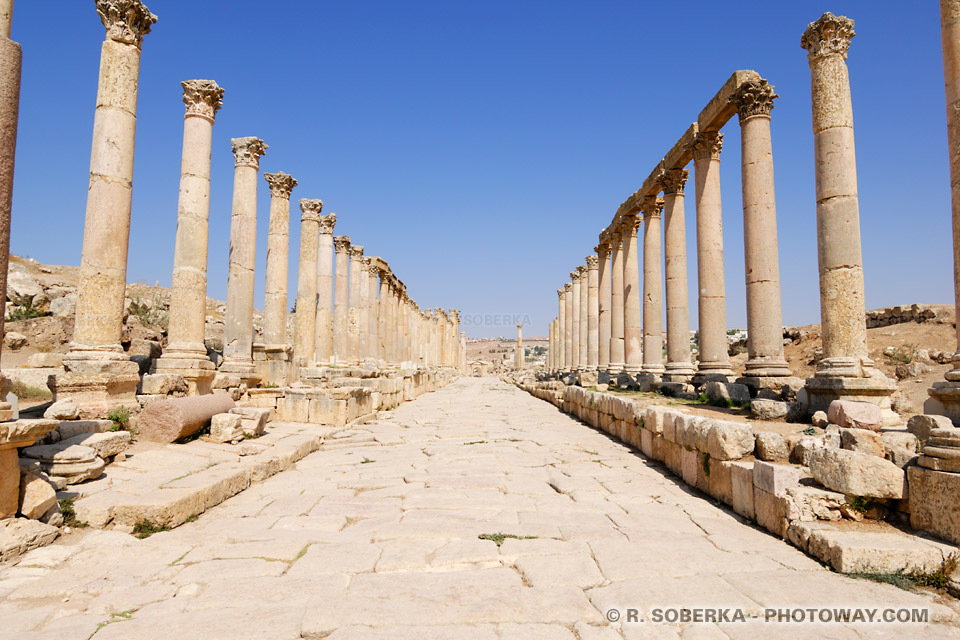 Photos de colonnes romaines photo d'un alignement de colonnes image