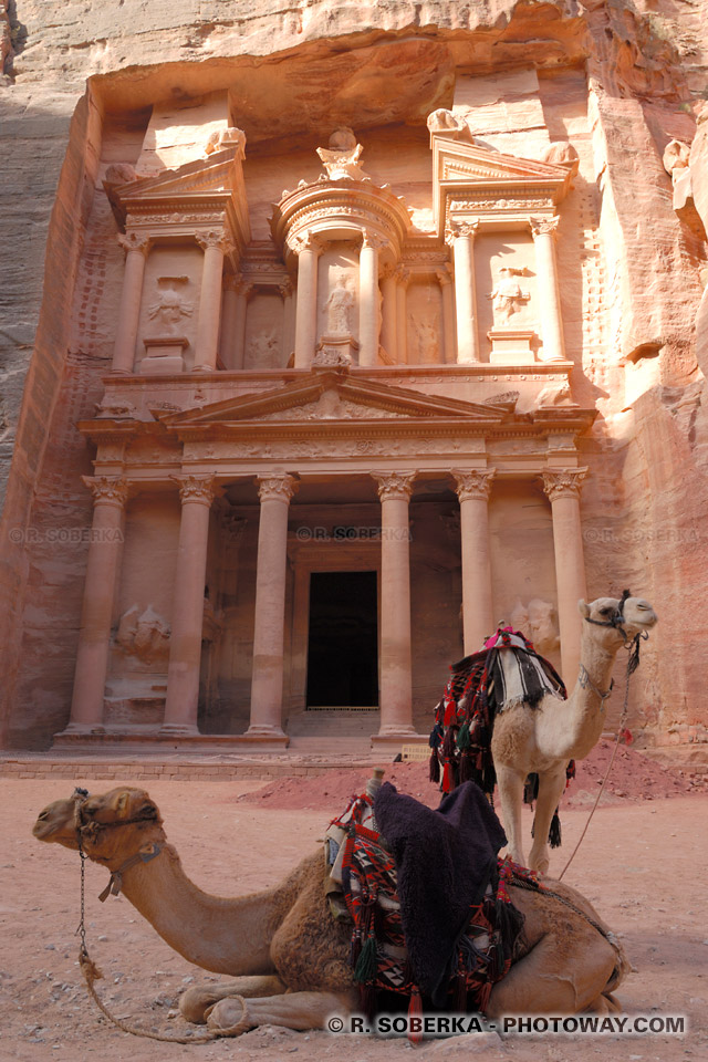 Photos du Khazneh de Petra photo en Jordanie