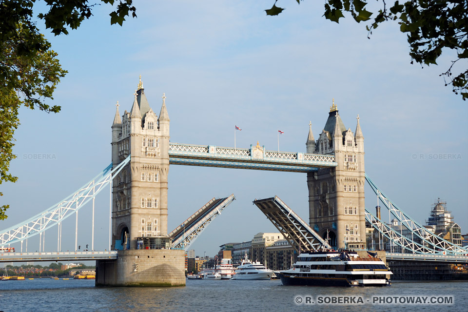 Photos du Tower Bridge de Londres, photo du pont de Londres