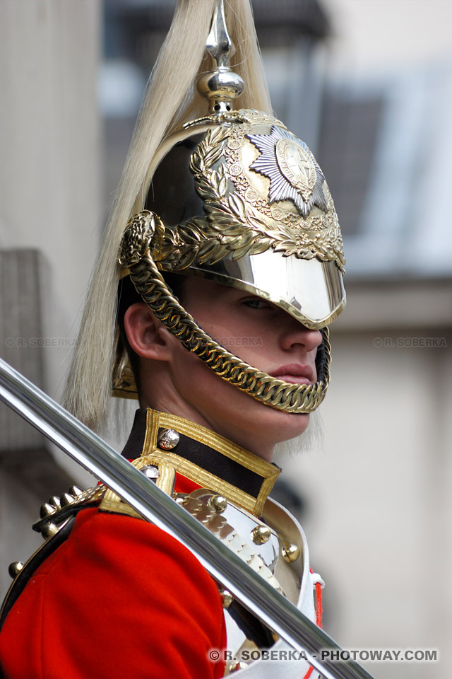 Photo d'un Garde Anglais à Londres
