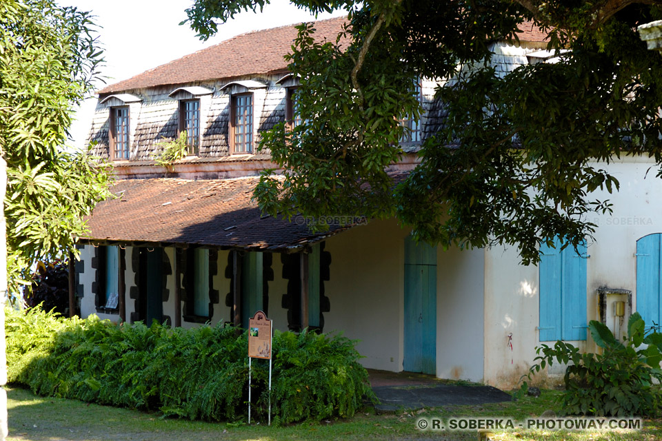 maison du maitre de la Plantation Leyritz en Martinique