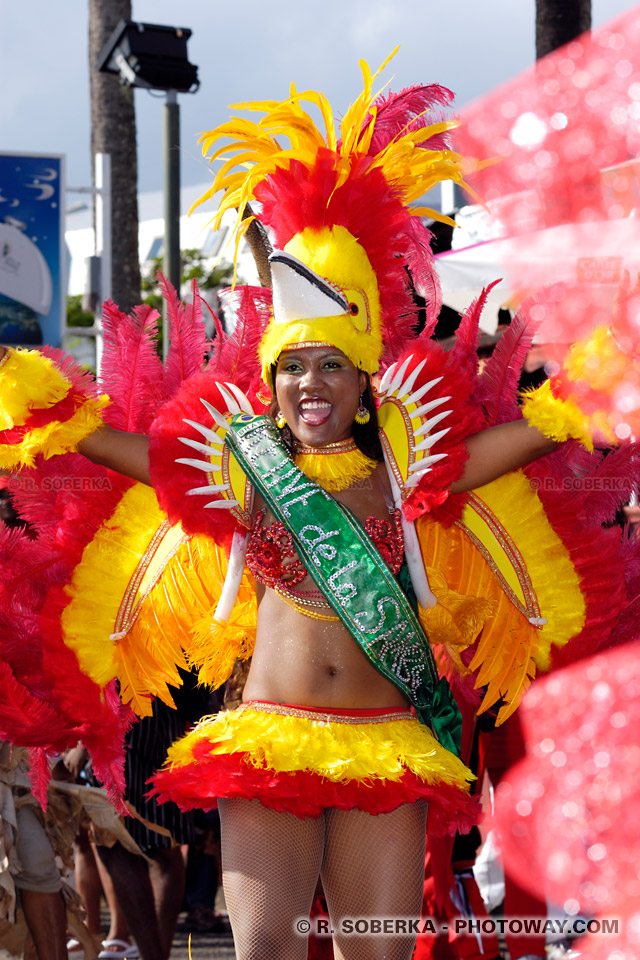 Samba danse brésilienne du Carnaval