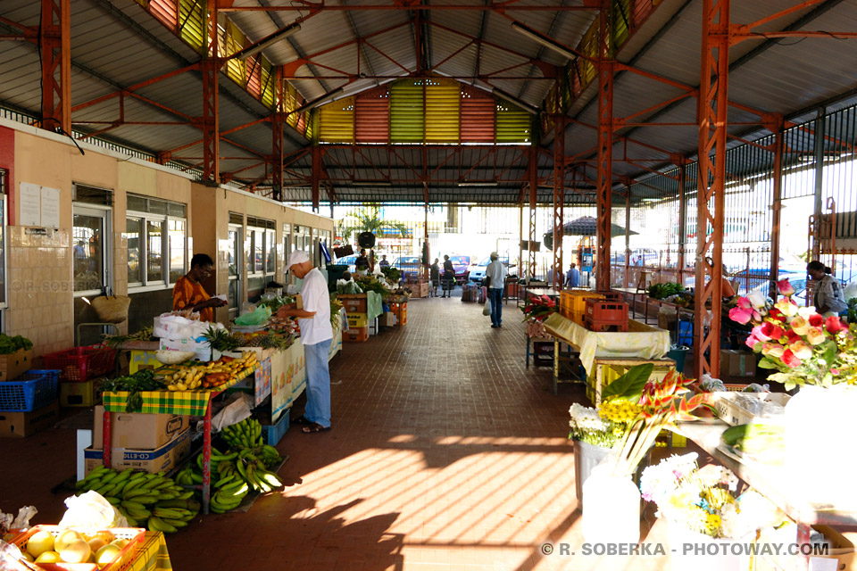 marché couvert ville du Robert Martinique