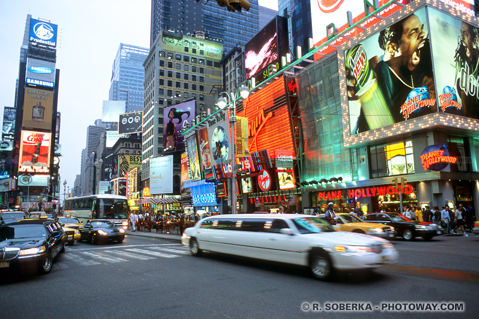 Images Photos de Times Square photo Times Square à New York Manhattan