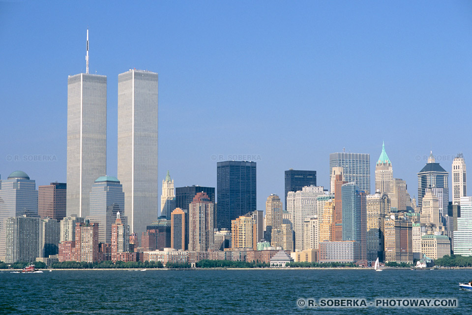 Images de New-York city image du World Trade Center avant le 11 septembre 2001