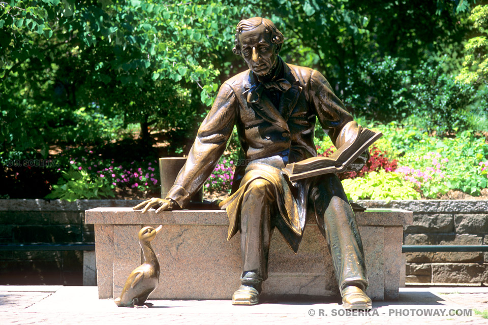 Image Photo Andersen photos de Hans Christian Andersen statue Central Park