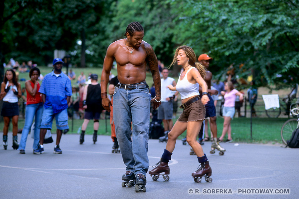 Image Photo Artistes du Central Park spectacle images de New York