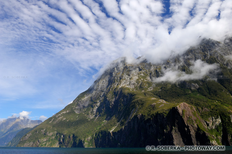 Image et photos de fjords, photo fjord images de paysage en Nouvelle-Zélande