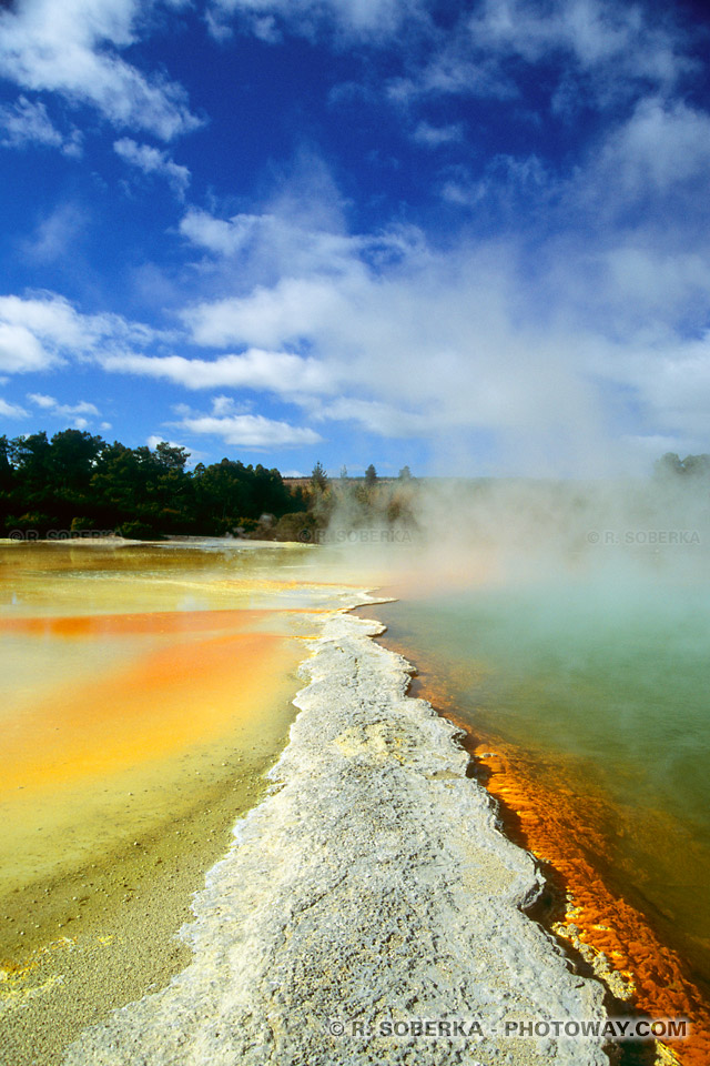 Photos et image de la Palette de l'Artiste à Wai-O-Tapu : photo Artist's Palette