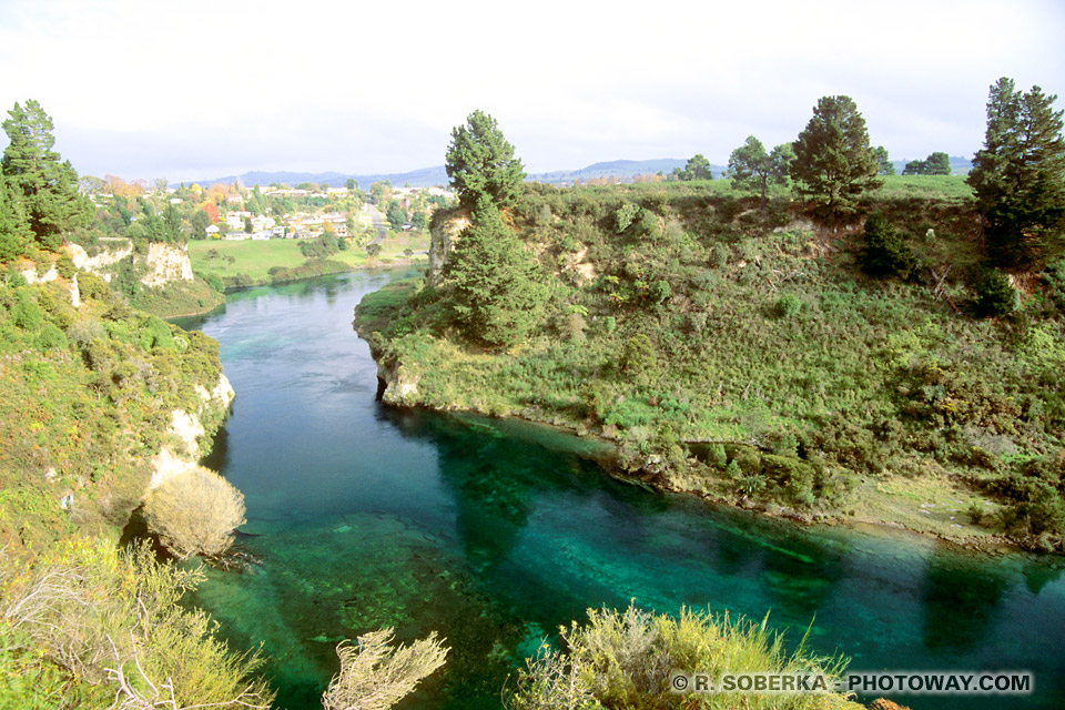 Photos des rivières de Nouvelle-Zélande : Photo de la rivière Waikato